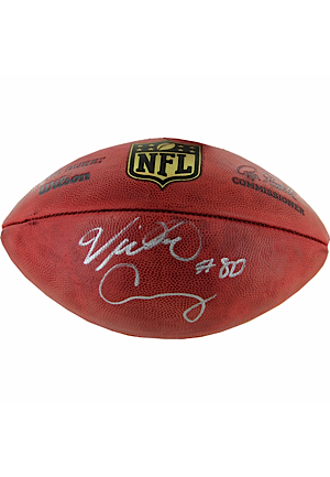 Victor Cruz Autographed NFL Duke Football